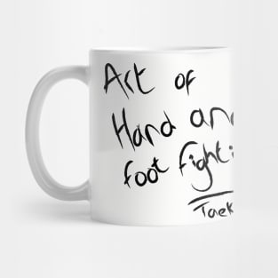 Art of Hand and Foot Fighting Mug